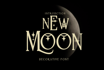 New Moon Font: Creative Typography for Modern Projects
