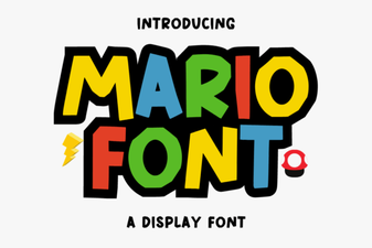 Creative Mario Font Design Ideas for Your Projects