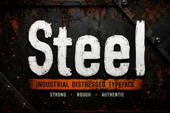 Crafting Projects with Steel Typography Designs