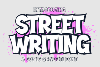 Street Writing Font Style & Creative Uses