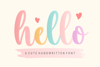 Hello Font: Enhance Your Designs with Unique Style